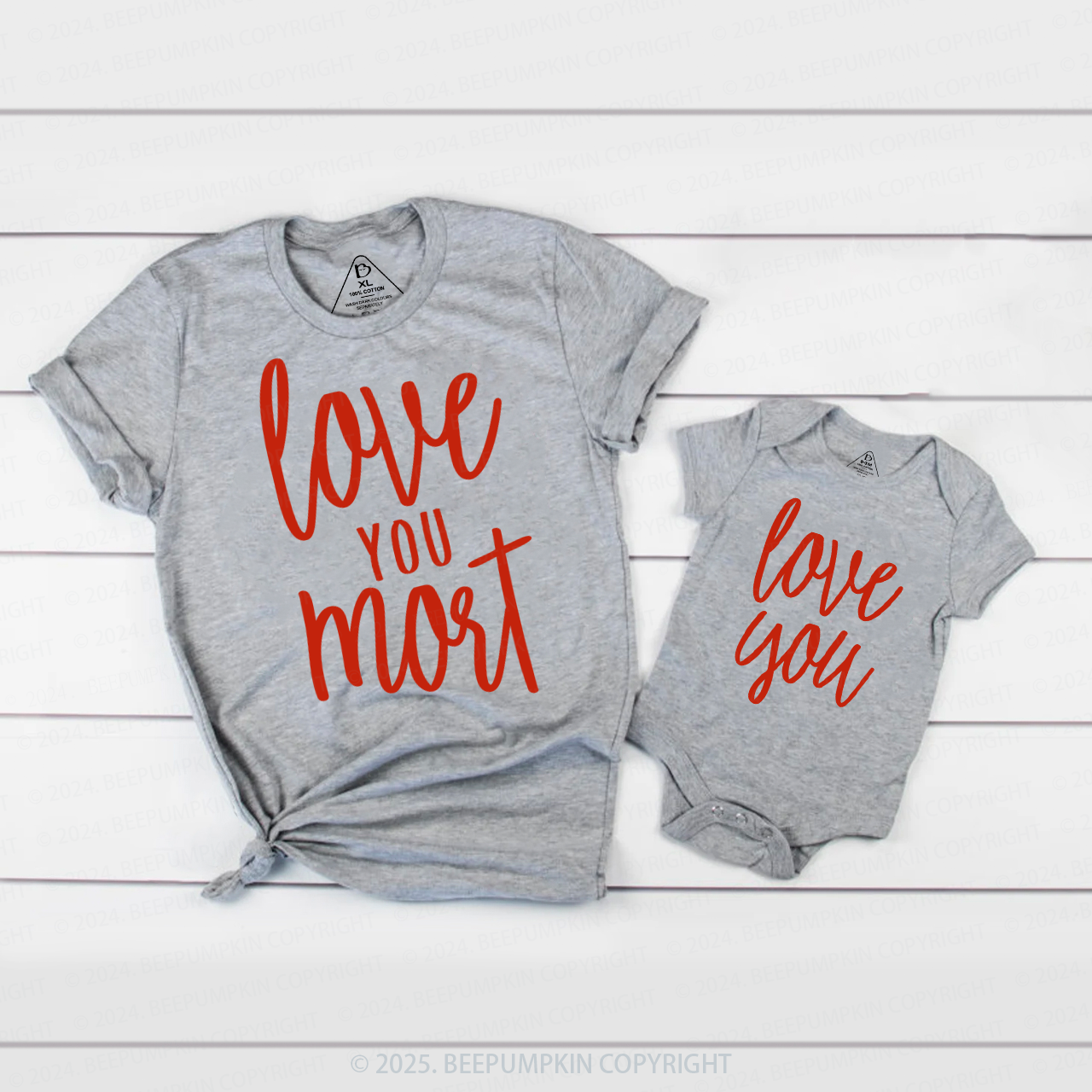 Personalized Love You More Valentine's Day Family Shirt