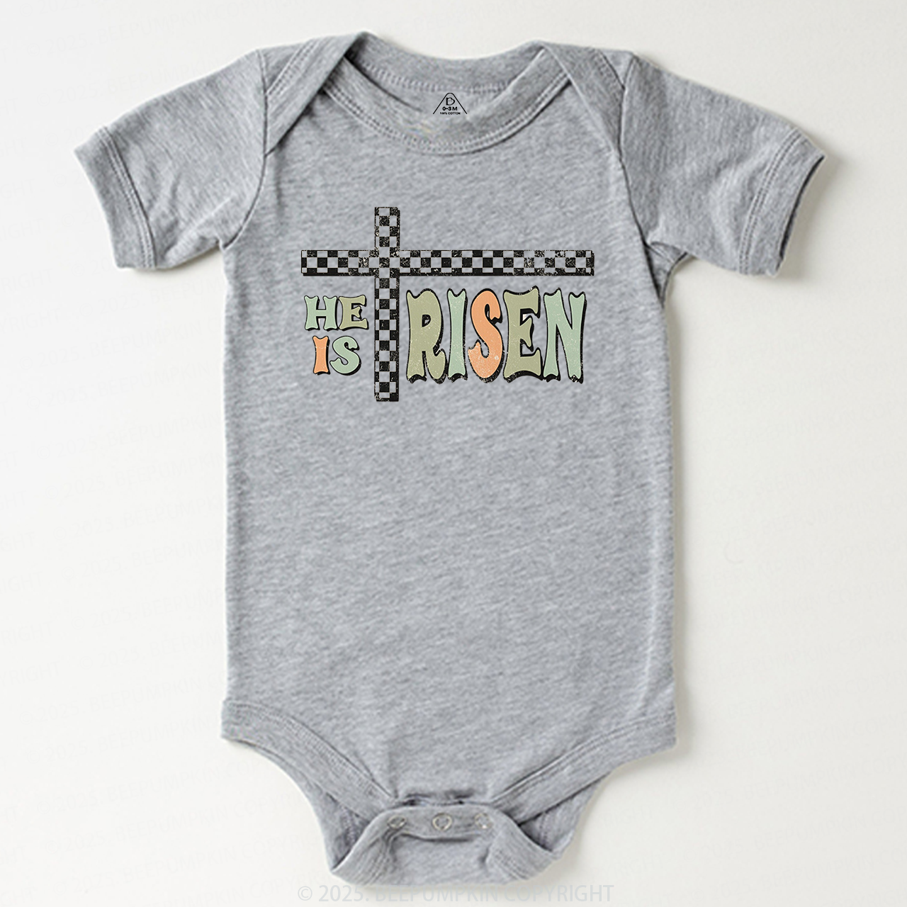 He Is Risen Bodysuit Beepumpkin
