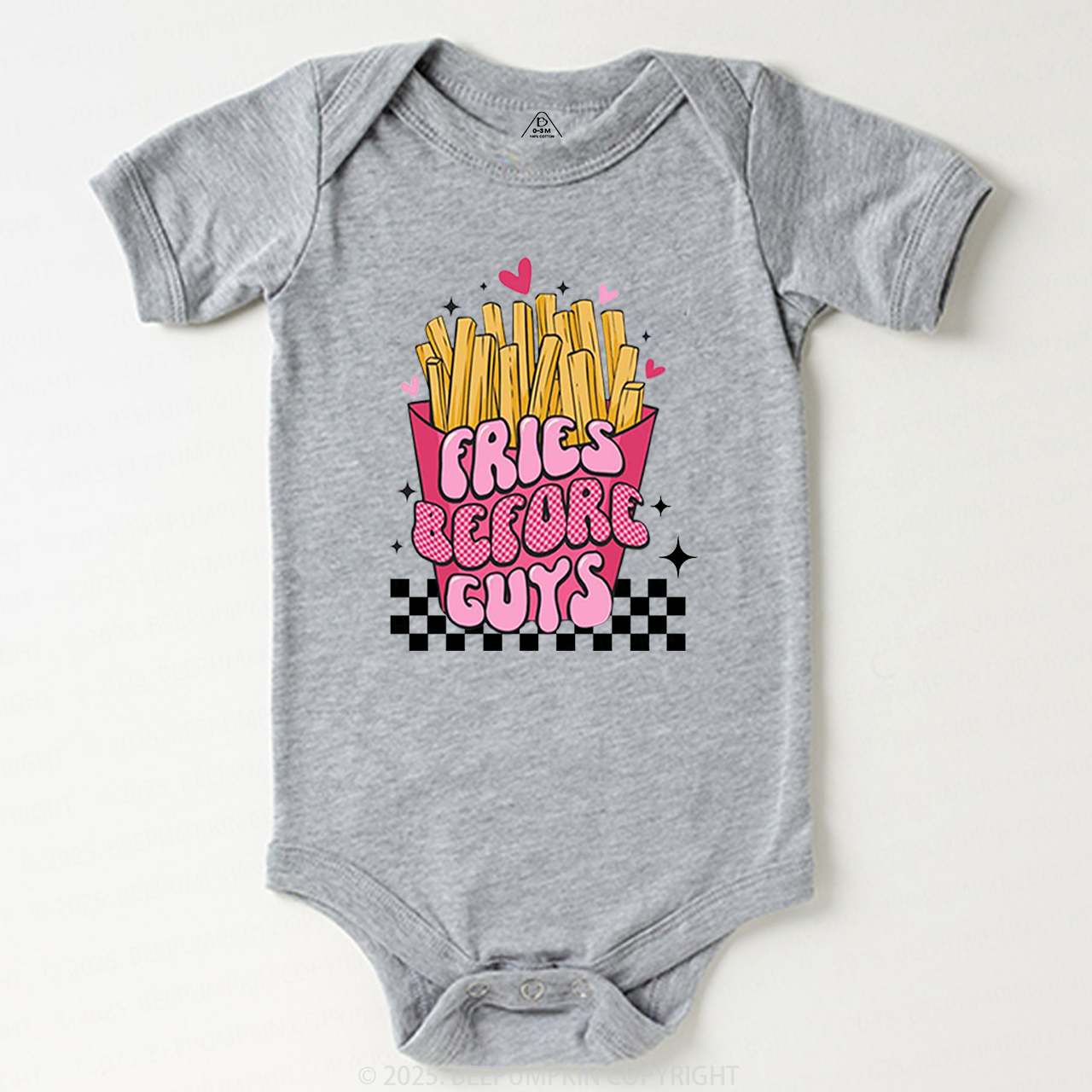 Fries Before Guys Bodysuit Beepumpkin