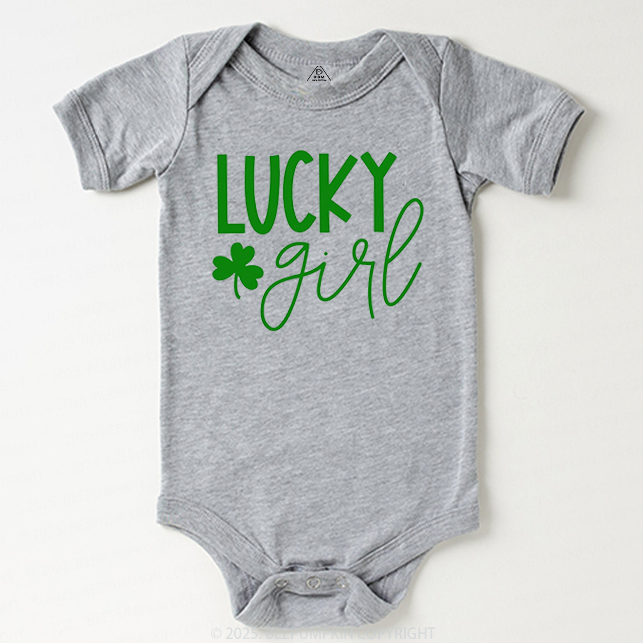 Personalized Lucky Boy And Girl St.Patricks Day Bodysuit Beepumpkin