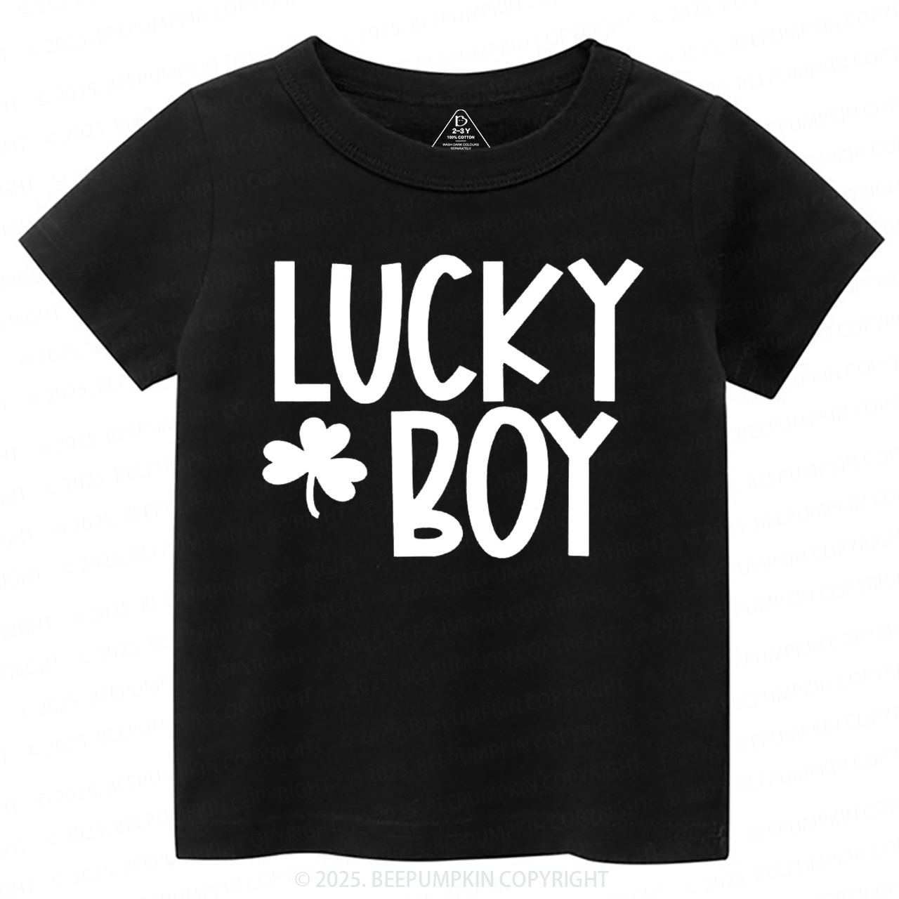 Personalized Lucky Boy And Girl St.Patricks Day Toddler&Kid's Tees Beepumpkin