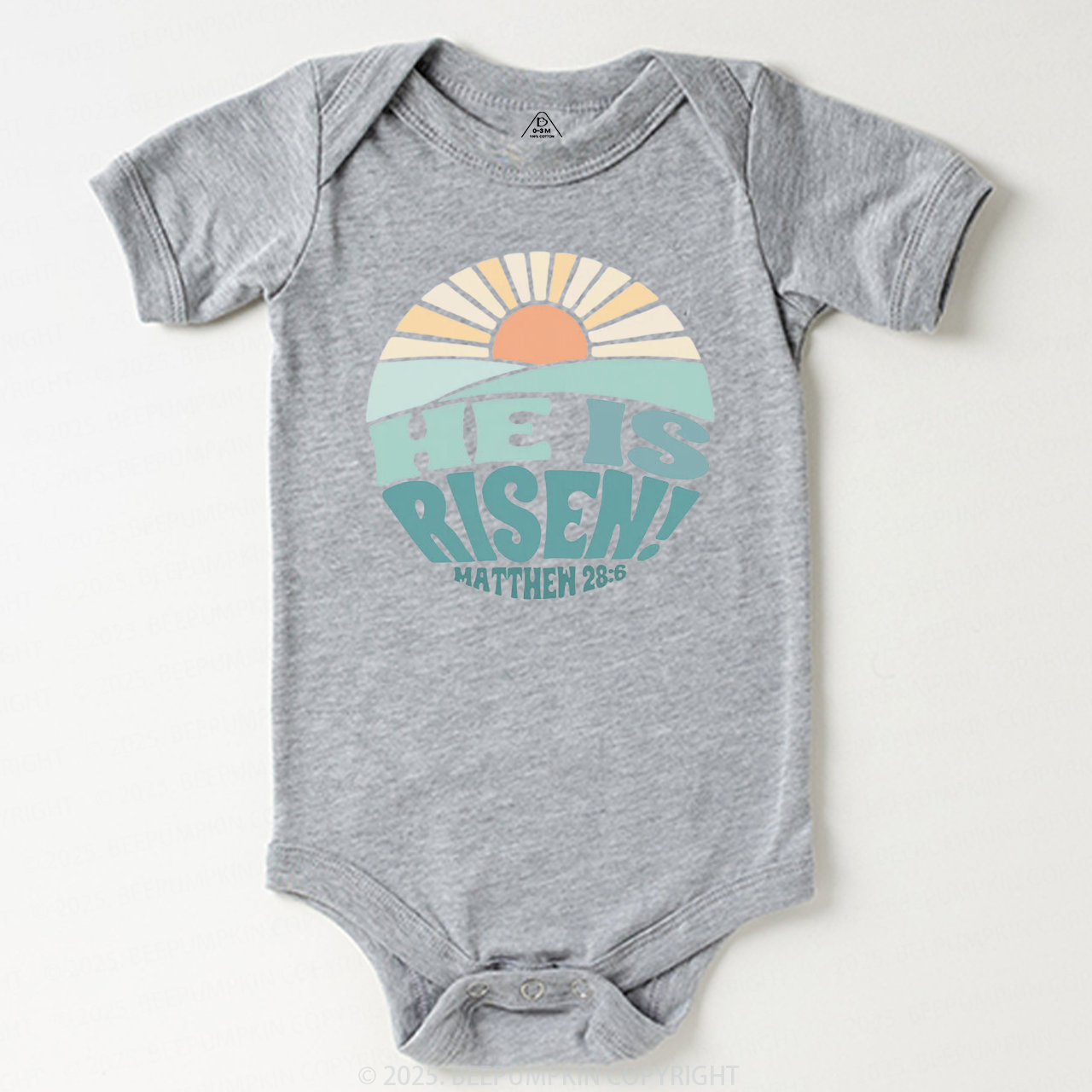 He is Risen Bodysuit Beepumpkin