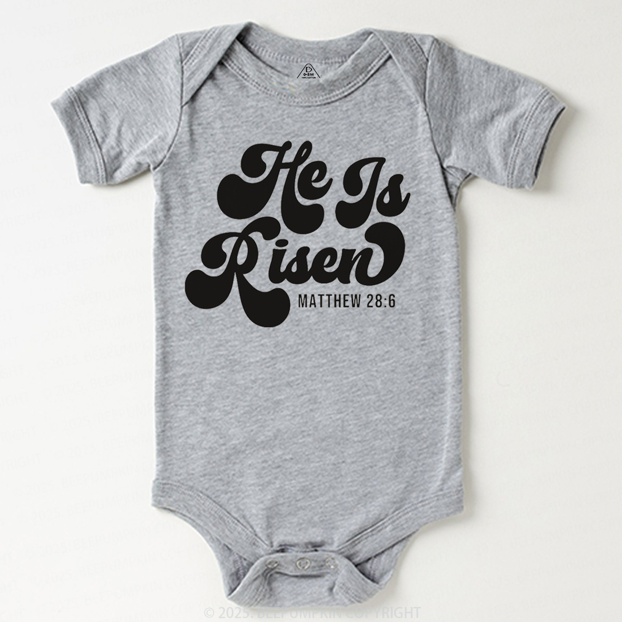 He Is Risen Bodysuit Beepumpkin 3