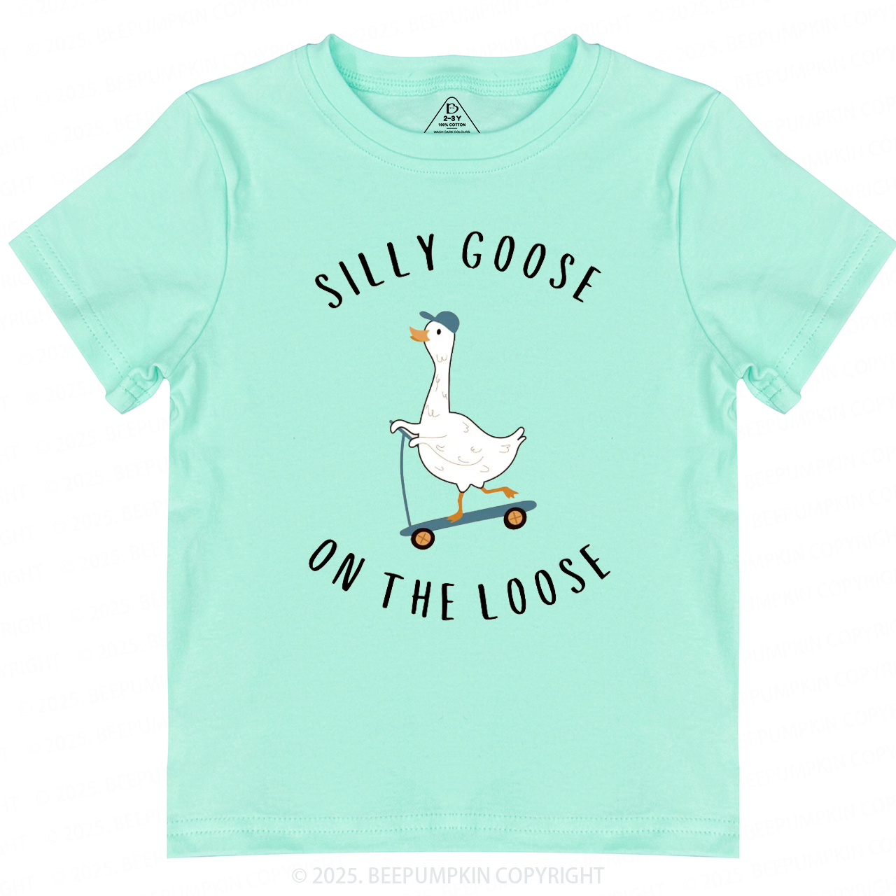Silly Goose On The Loose Toddler&Kid's Tees Beepumpkin 3