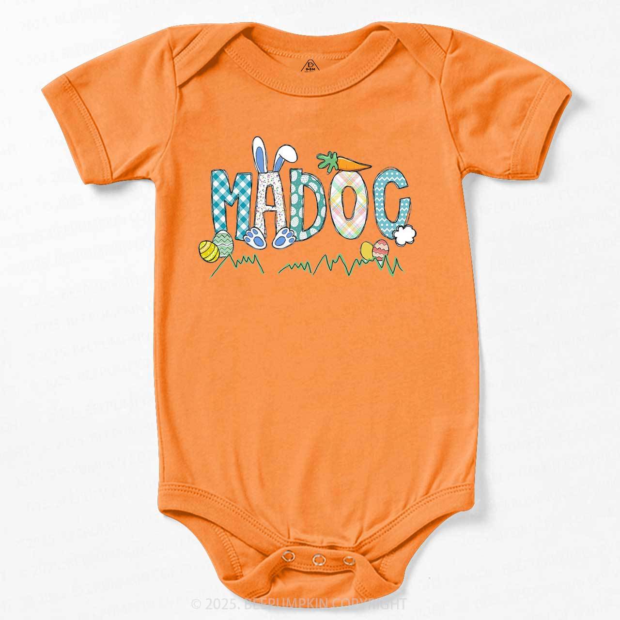 Personalized Easter Name Bodysuit Beepumpkin