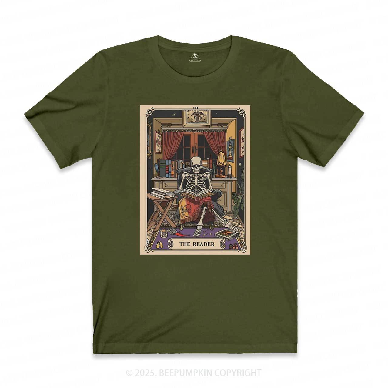 The Reader Tarot Card Mama T-Shirts