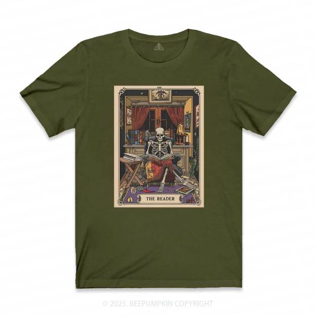 The Reader Tarot Card Mama T-Shirts