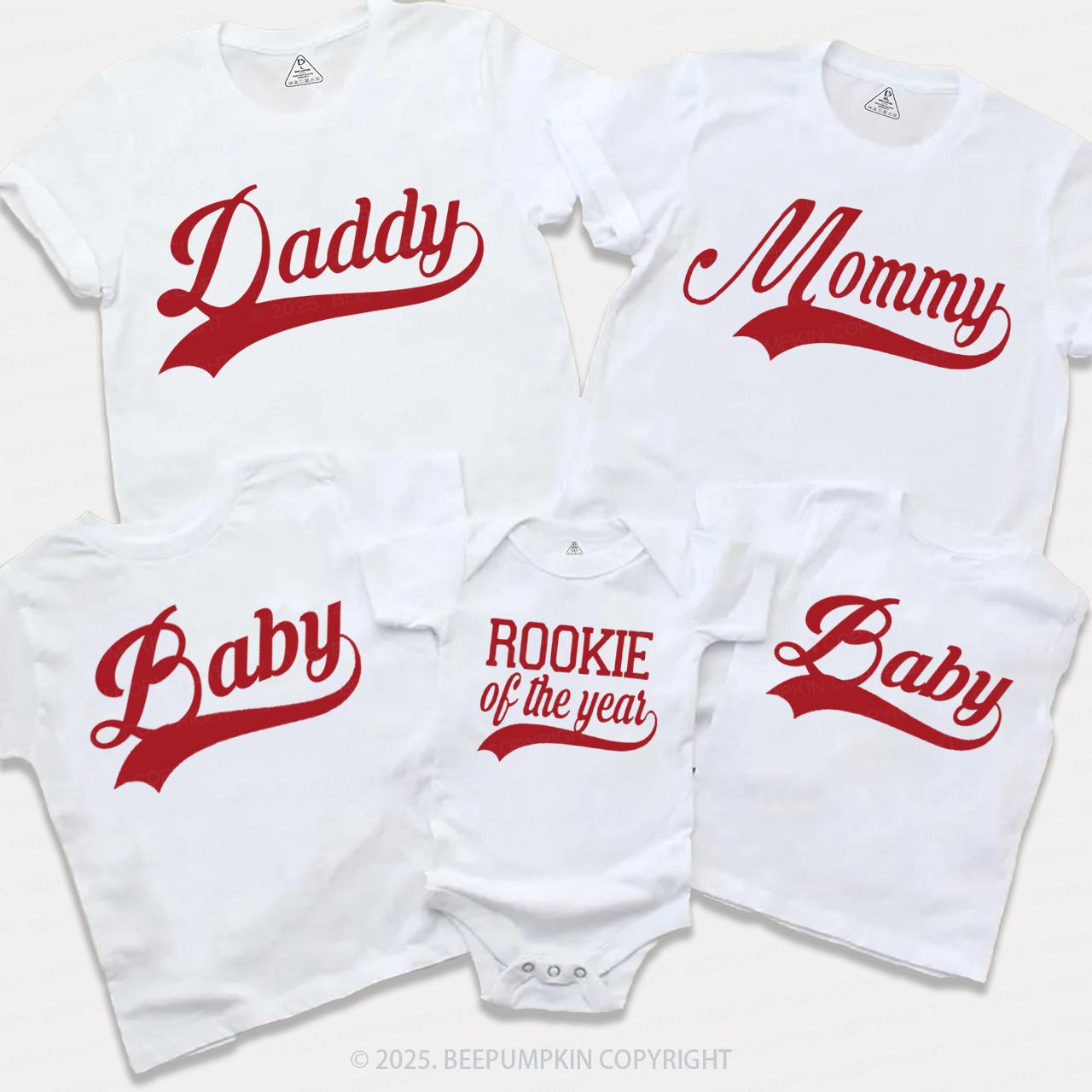 Personalized Rookie Of The Year Family Matching Tees Beepumpkin 2