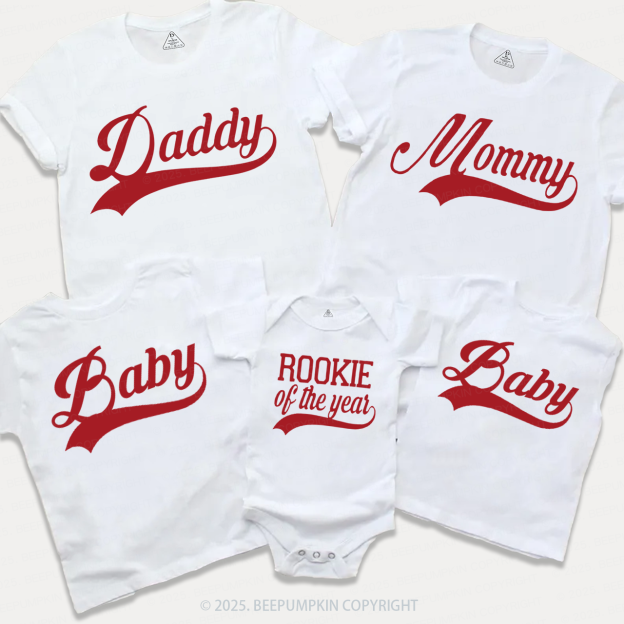 Personalized Rookie Of The Year Family Matching Tees Beepumpkin 2