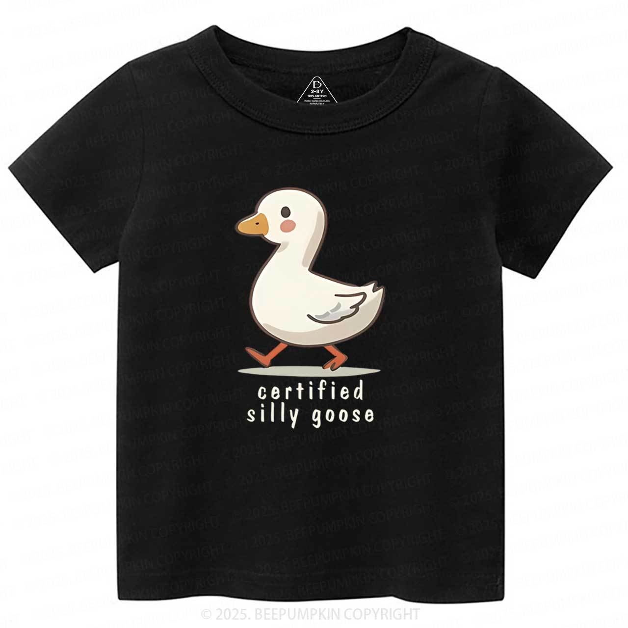 Certified Silly Goose Toddler&Kid's Tees Beepumpkin