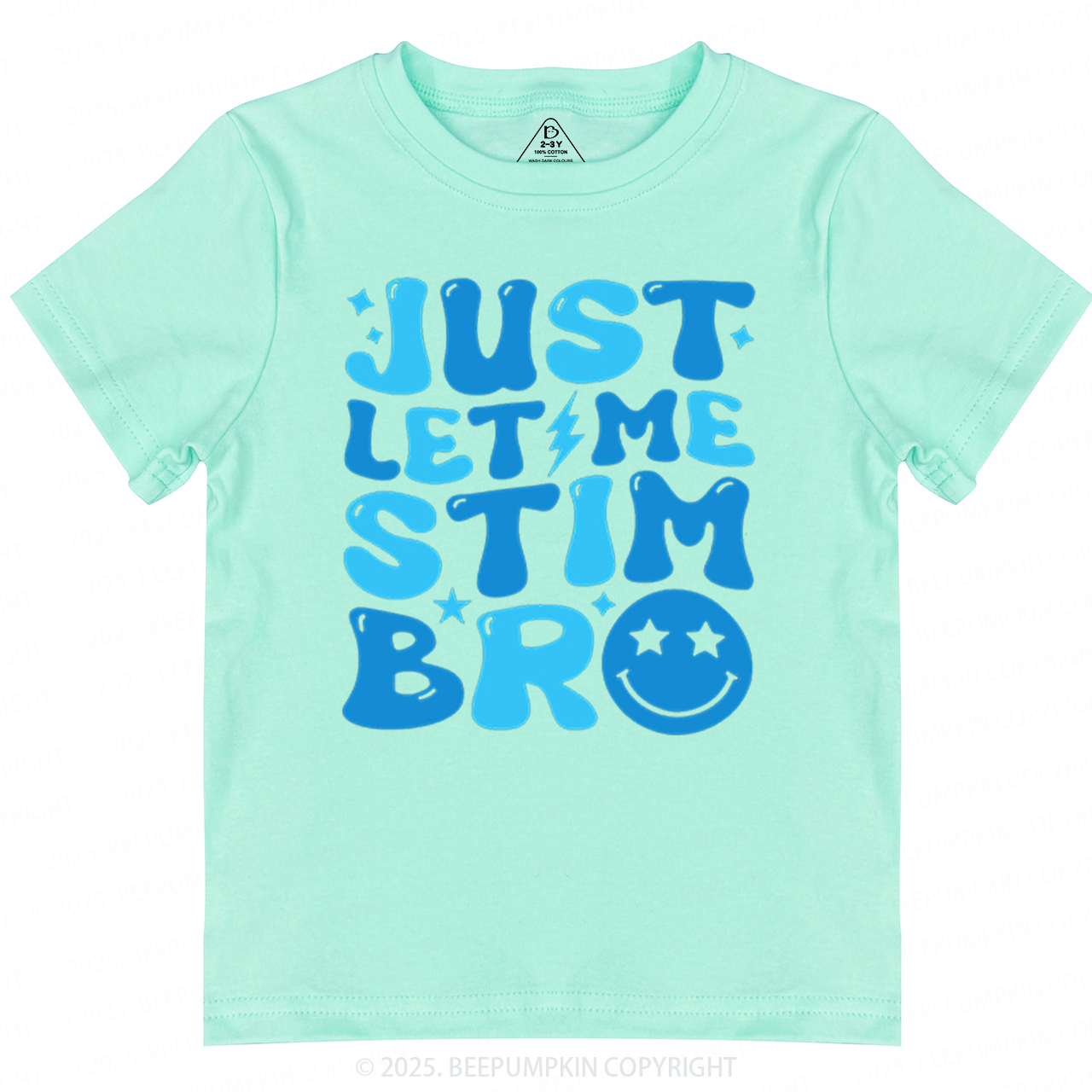 Just Let Me Stim Bro Toddler&Kid's Tees Beepumpkin