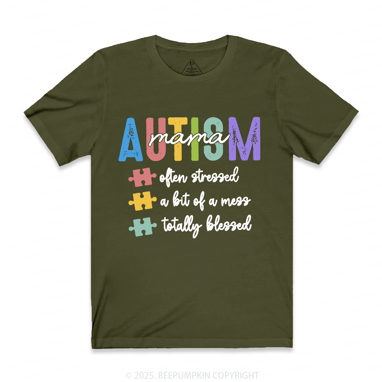 Awareness Autism Mama T-Shirts