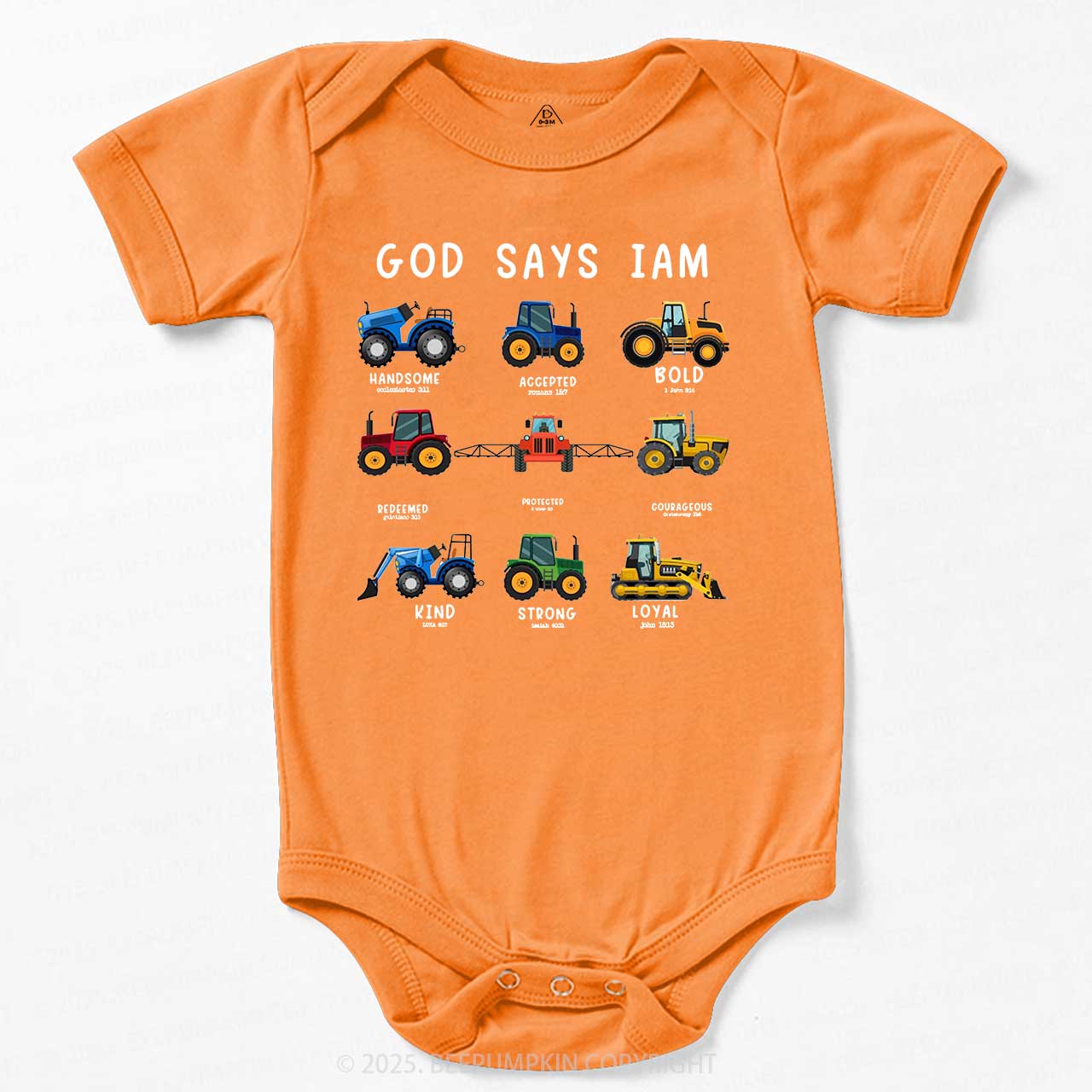 Good Says I am Bodysuit Beepumpkin