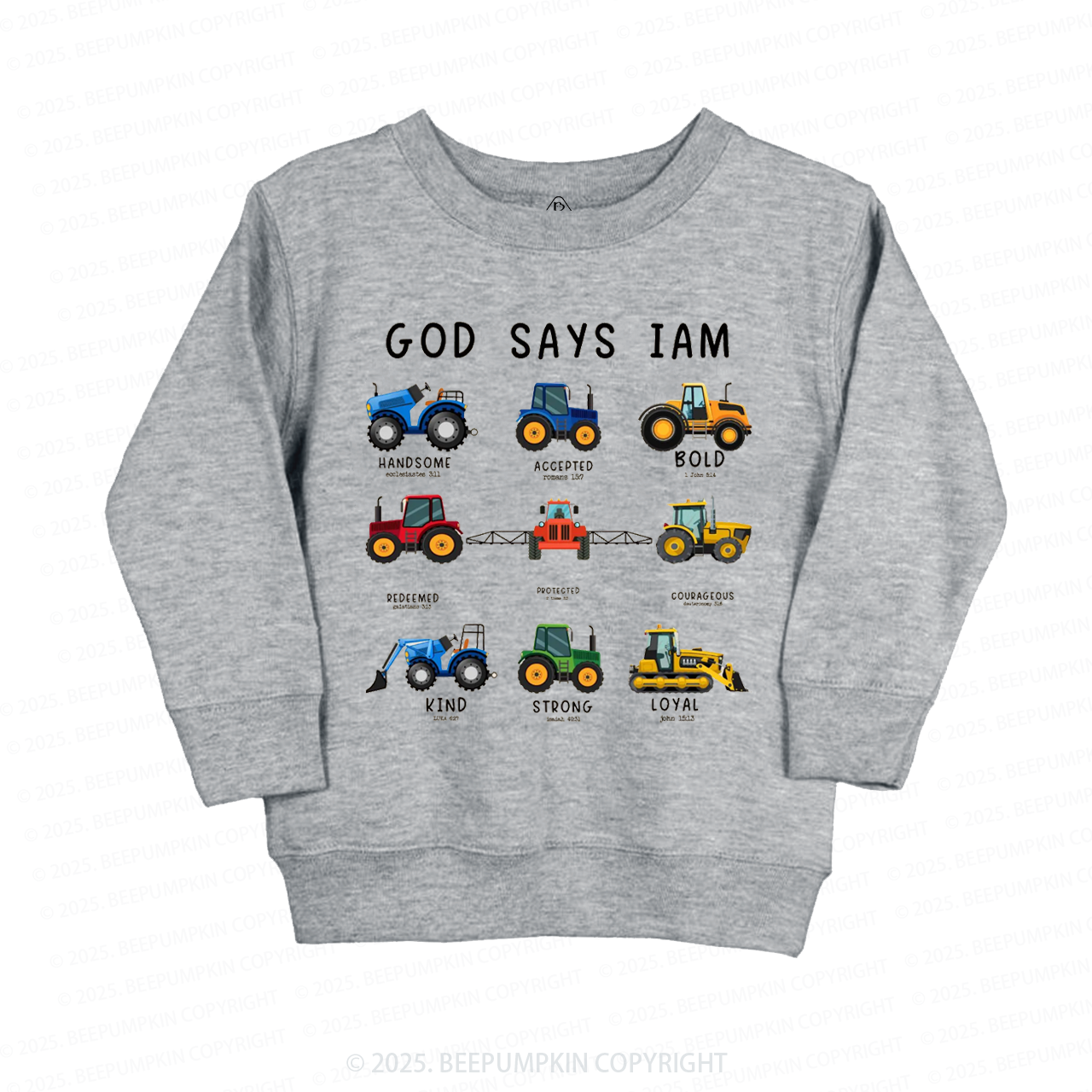 Good Says I Am Kid's Sweatshirt