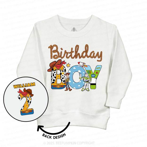 Personalized Birthday Kid's Sweatshirt