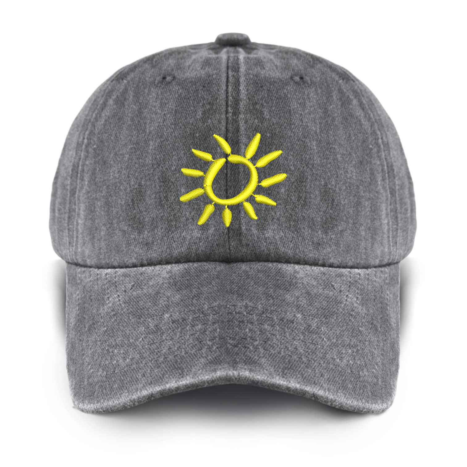 Little Sun Washed Baseball Cap For Kids