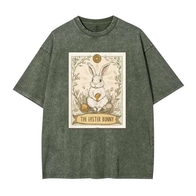 The Easter Bunny Washed T-Shirts