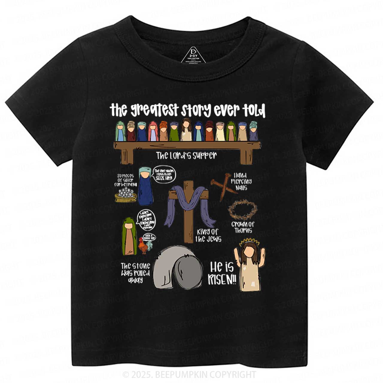 The Greatest Story Ever Told Toddler&Kid's Tees Beepumpkin