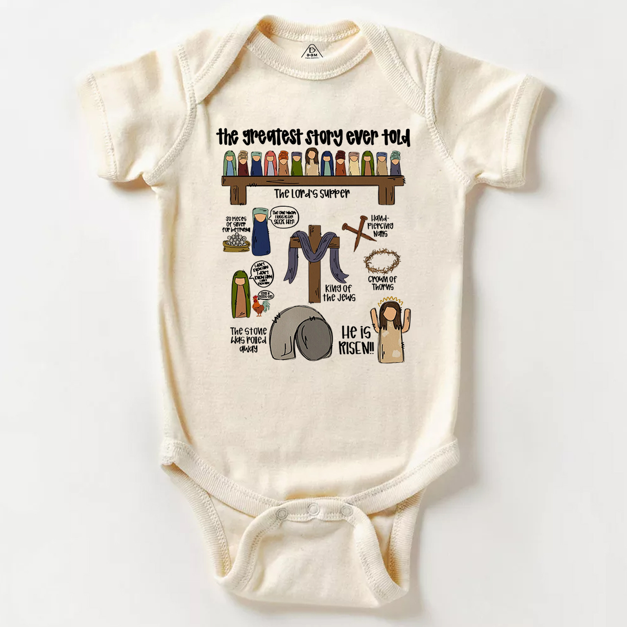 The Greatest Story Ever Told Bodysuit Beepumpkin