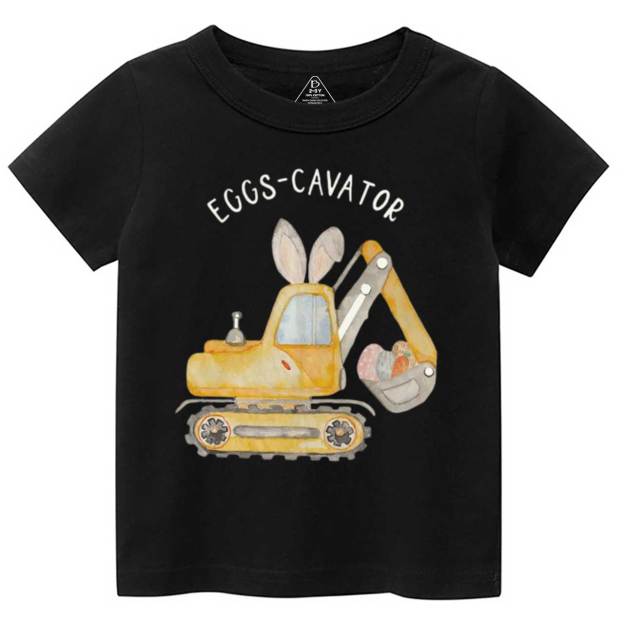 Eggs-Cavator Toddler&Kid's Tees Beepumpkin