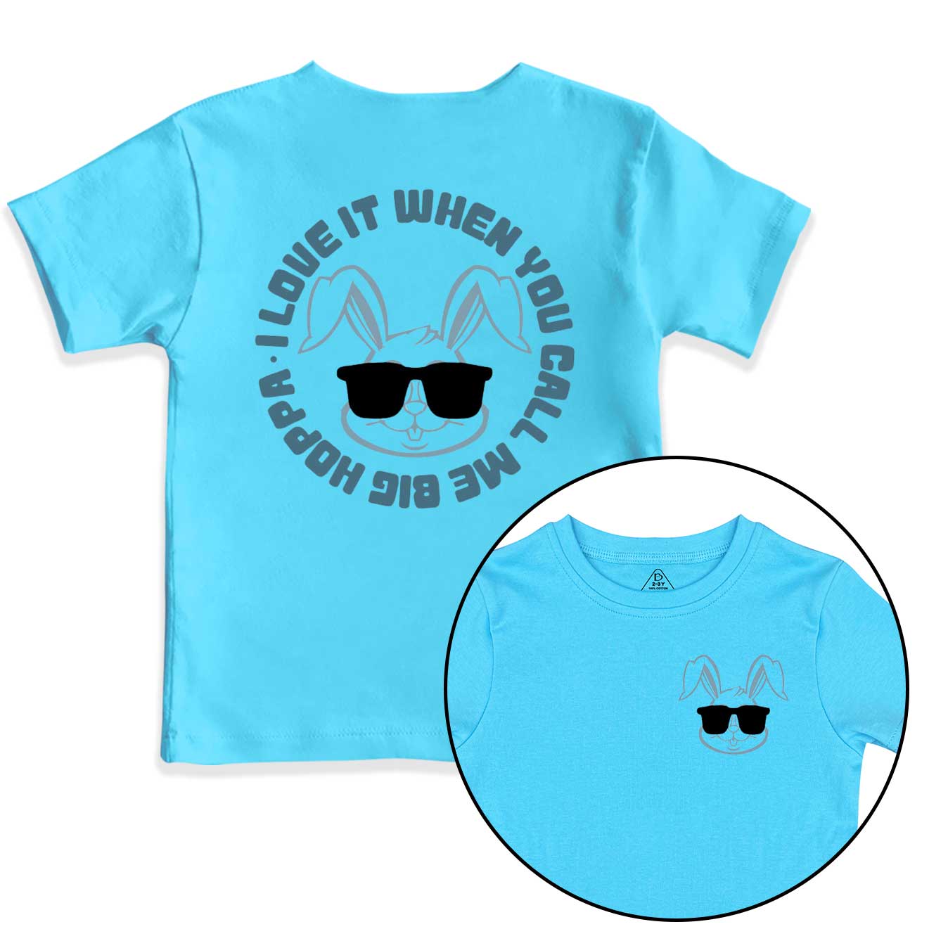Sunglasses Bunny Toddler&Kid's Tees Beepumpkin