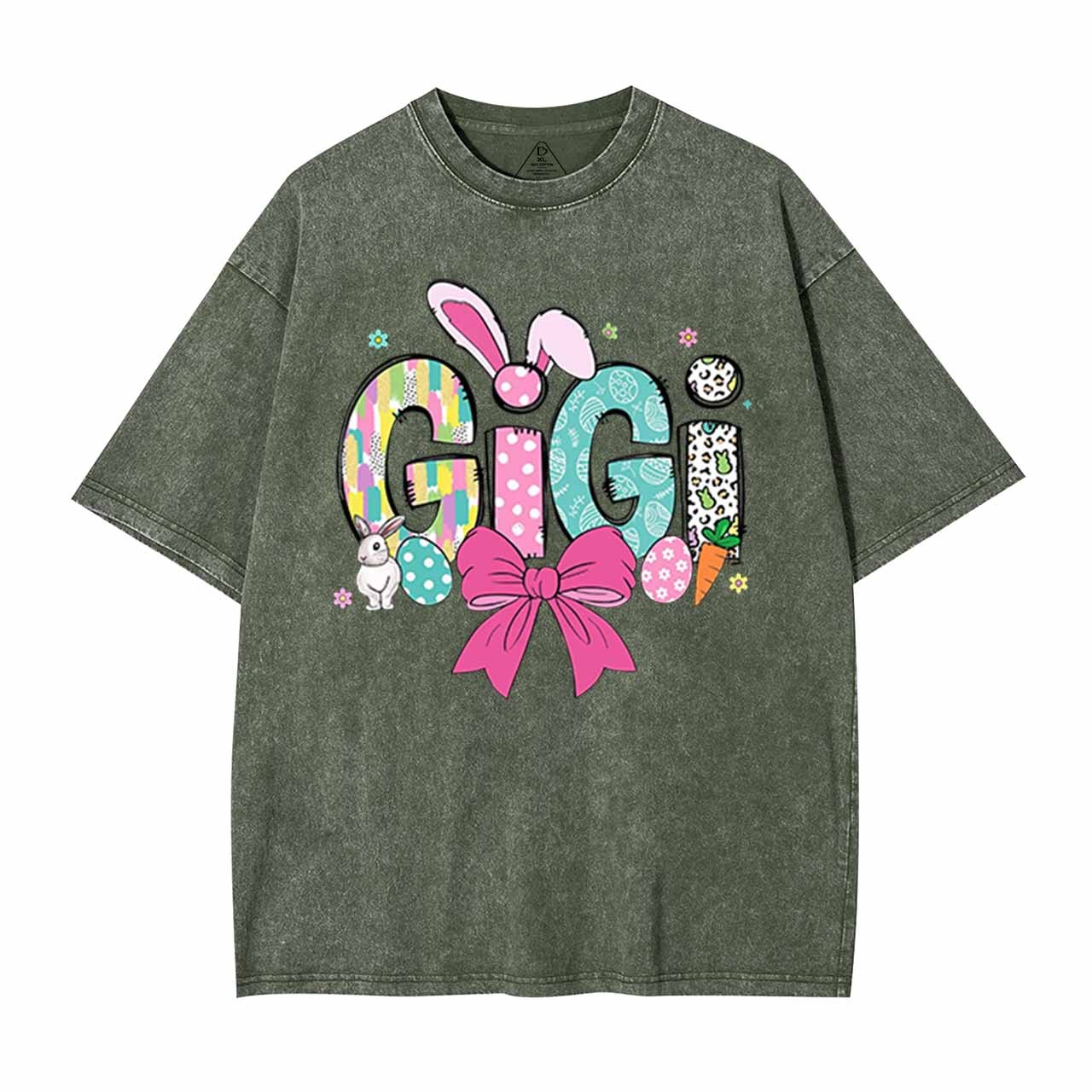 Easter Mama Washed T-Shirts
