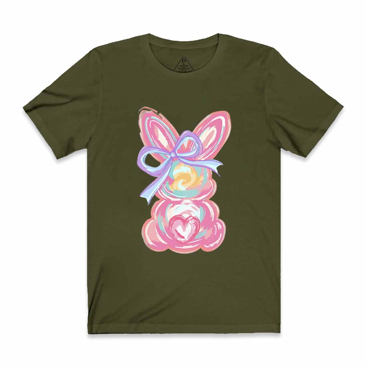 Brushstroke Bunny Easter Mama T-Shirts