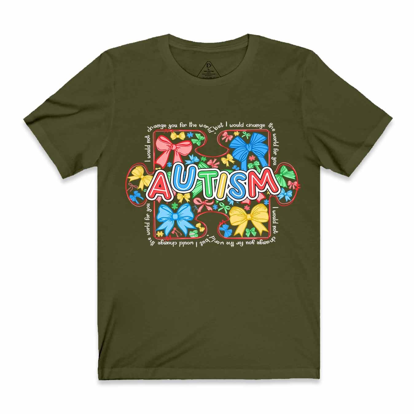 Autism Awareness Coquette Mama T-Shirts