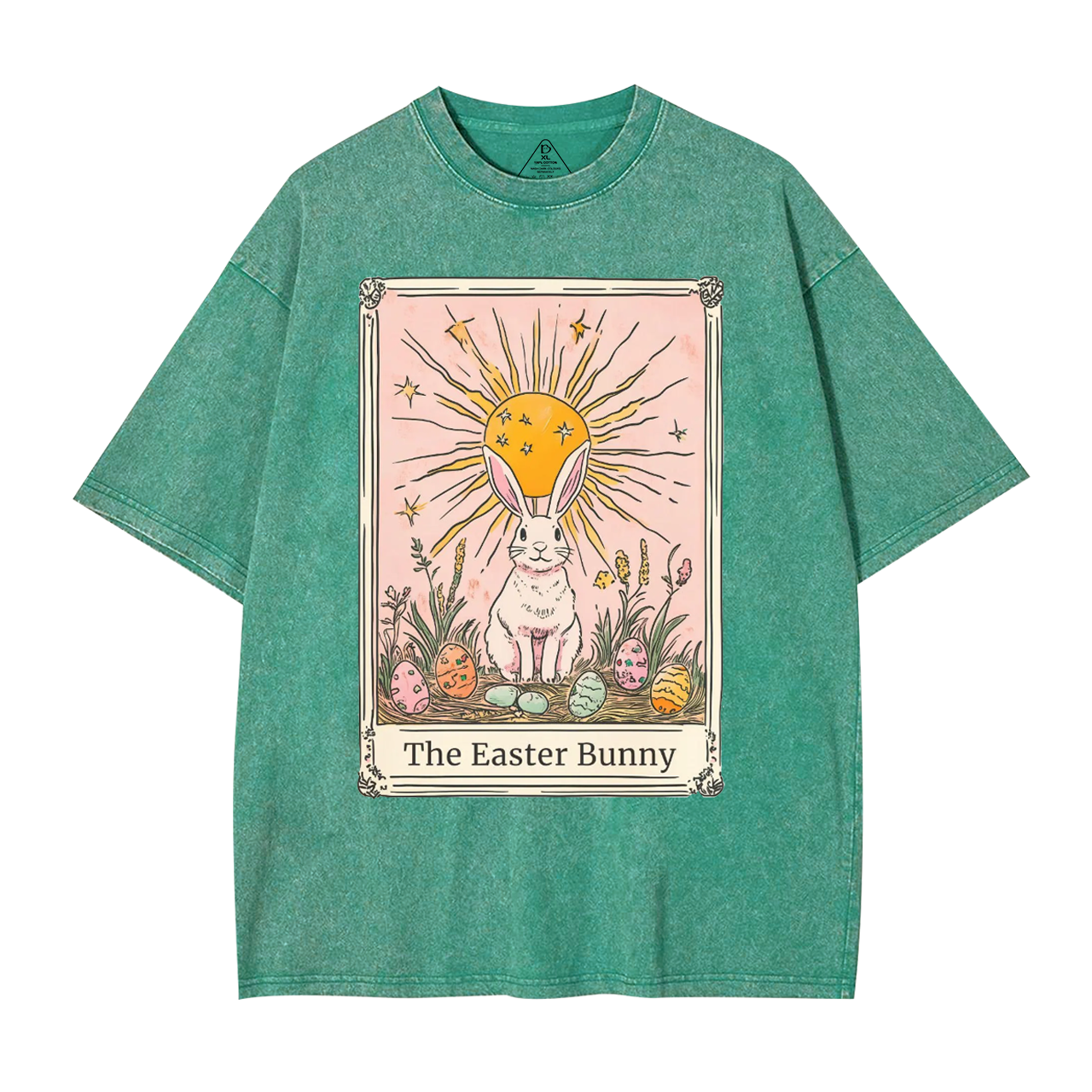 Retro Rabbit Mama Washed T-Shirts