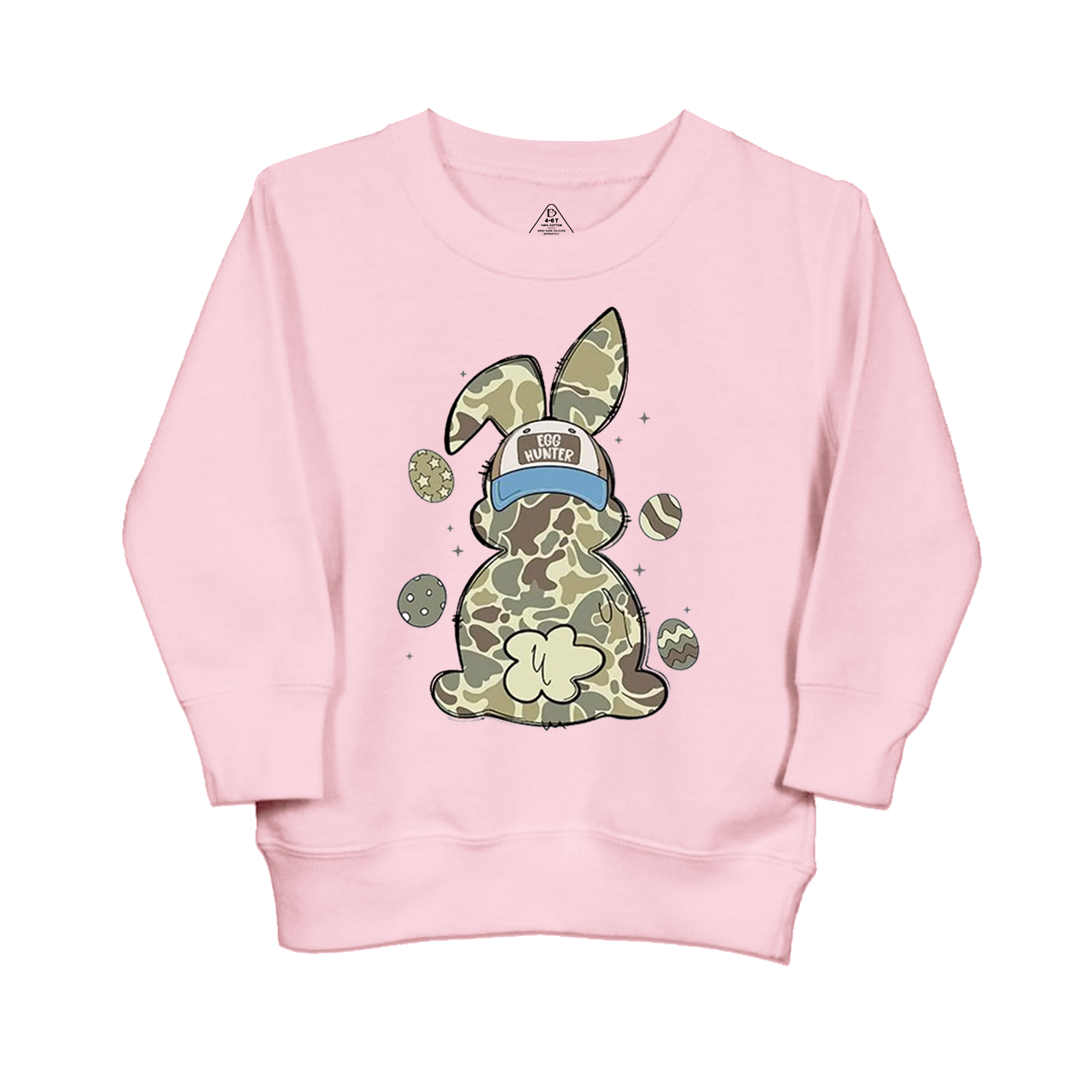 Egg Hunter Bunny Kid's Sweatshirt