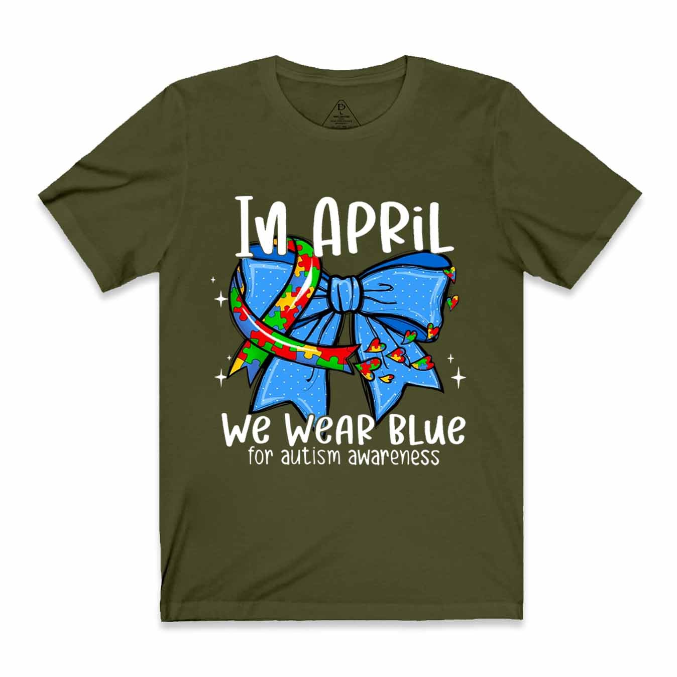 In April We Wear Blue Mama T-Shirts
