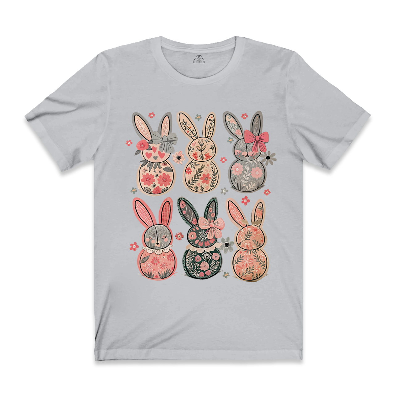 Coquette Easter Bunny Floral Mama T-Shirts