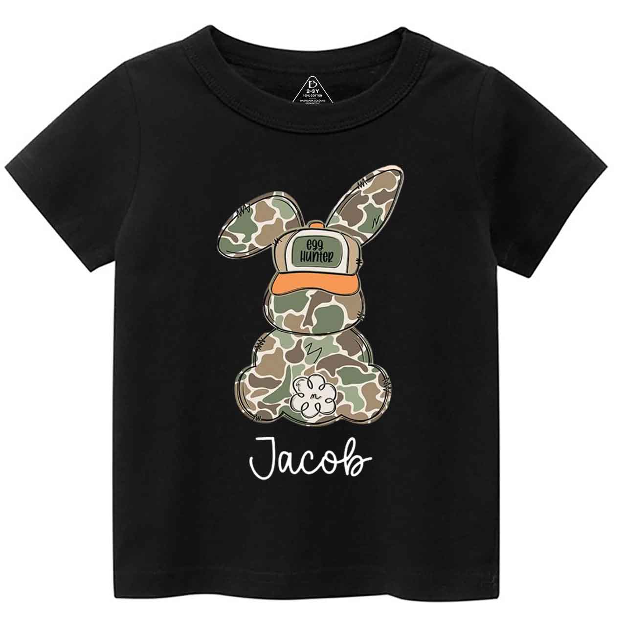 Egg Hunter Bunny Toddler&Kid's Tees Beepumpkin