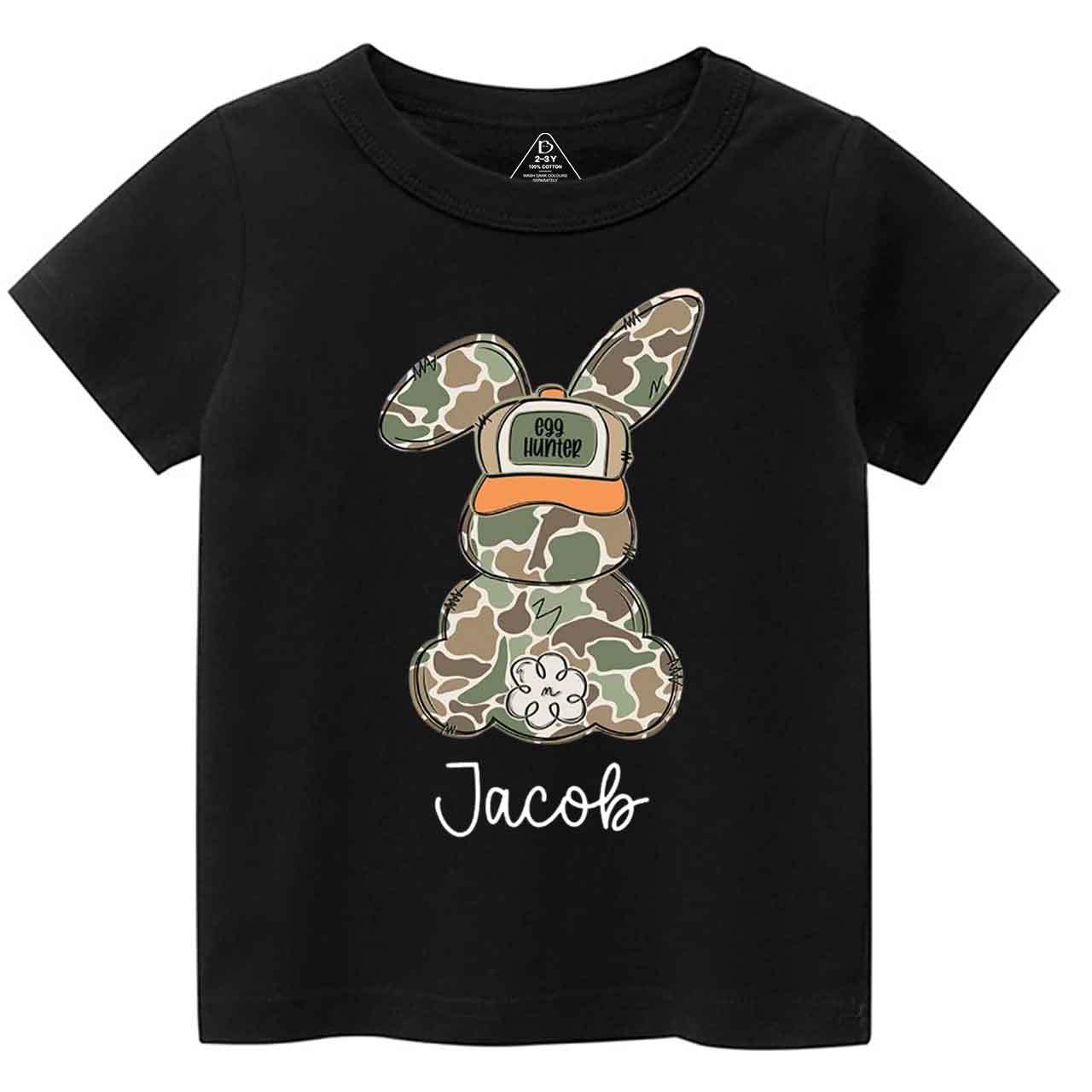 Egg Hunter Bunny Toddler&Kid's Tees Beepumpkin