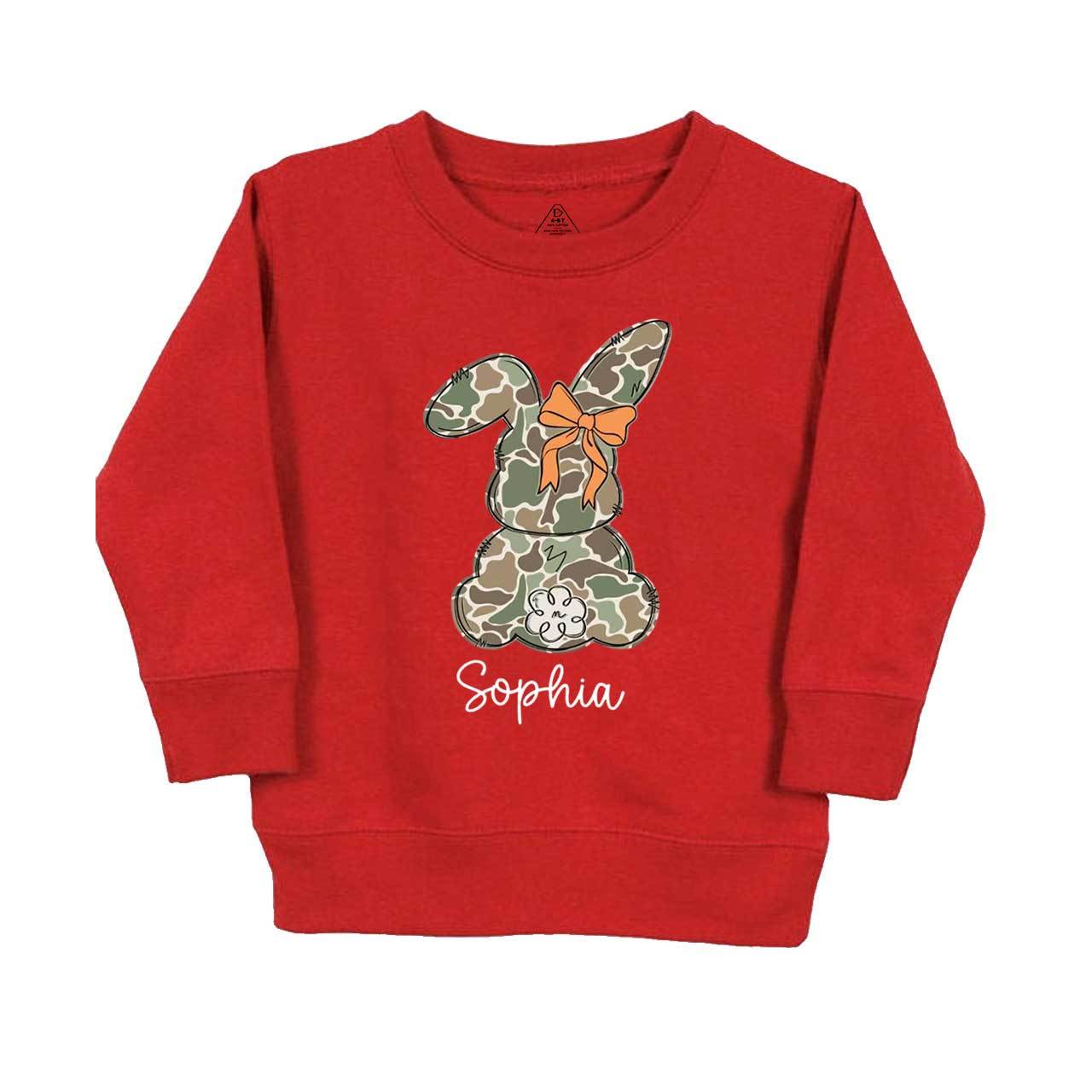 Egg Hunter Bunny Kid's Sweatshirt