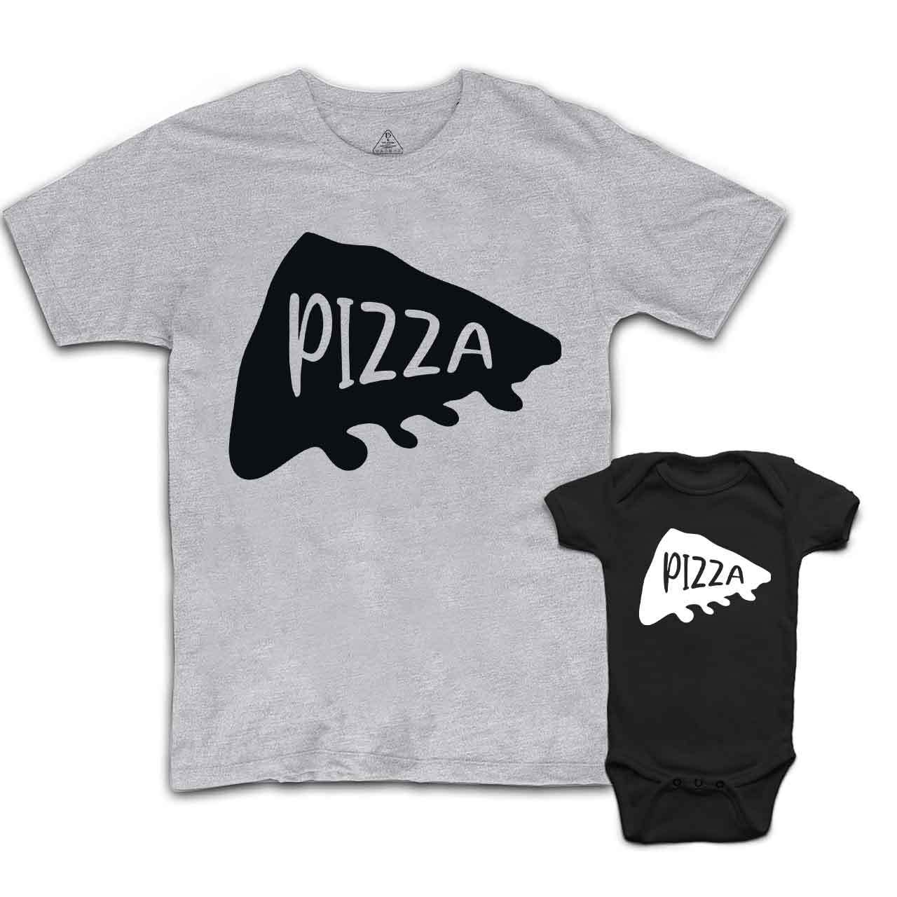 Pizza Love Dad&Me Matching Shirts