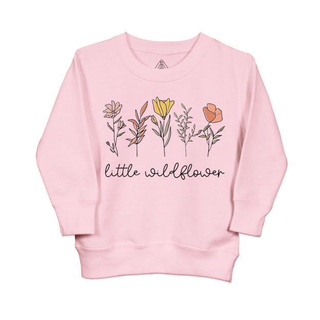 Little Wildflower Kid's Sweatshirt