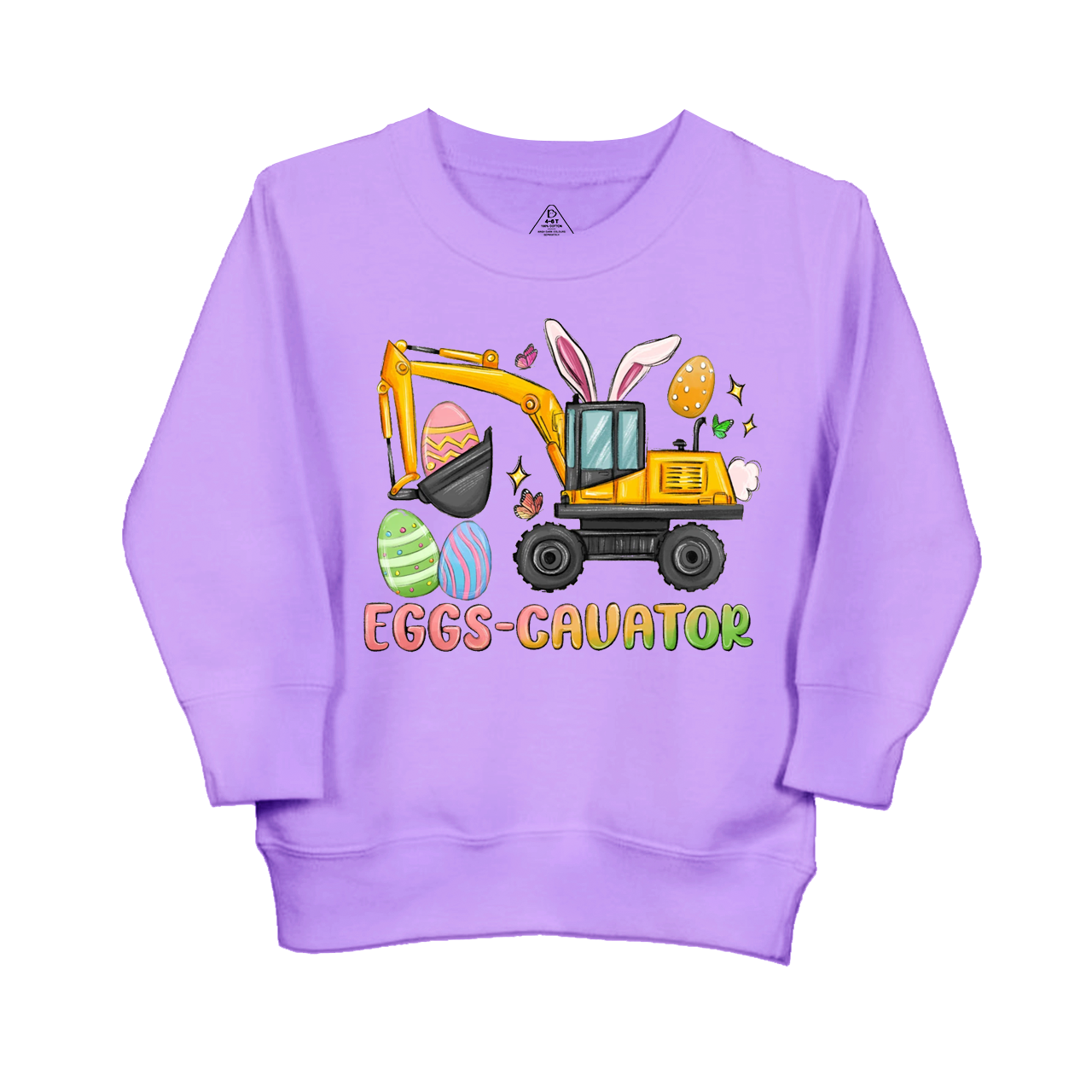 Eggs Cavator Easter Kid's Sweatshirt