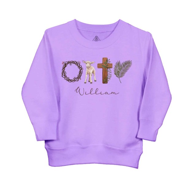 True Story He Is Risen Easter Kid's Sweatshirt