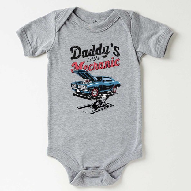 Daddy's Little Mechanic Bodysuit Beepumpkin