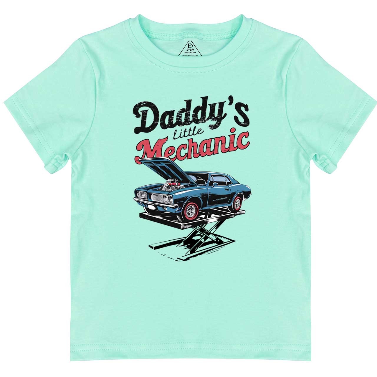 Daddy's Little Mechanic Toddler&Kid's Tees Beepumpkin