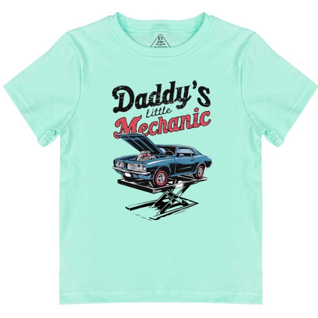 Daddy's Little Mechanic Toddler&Kid's Tees Beepumpkin