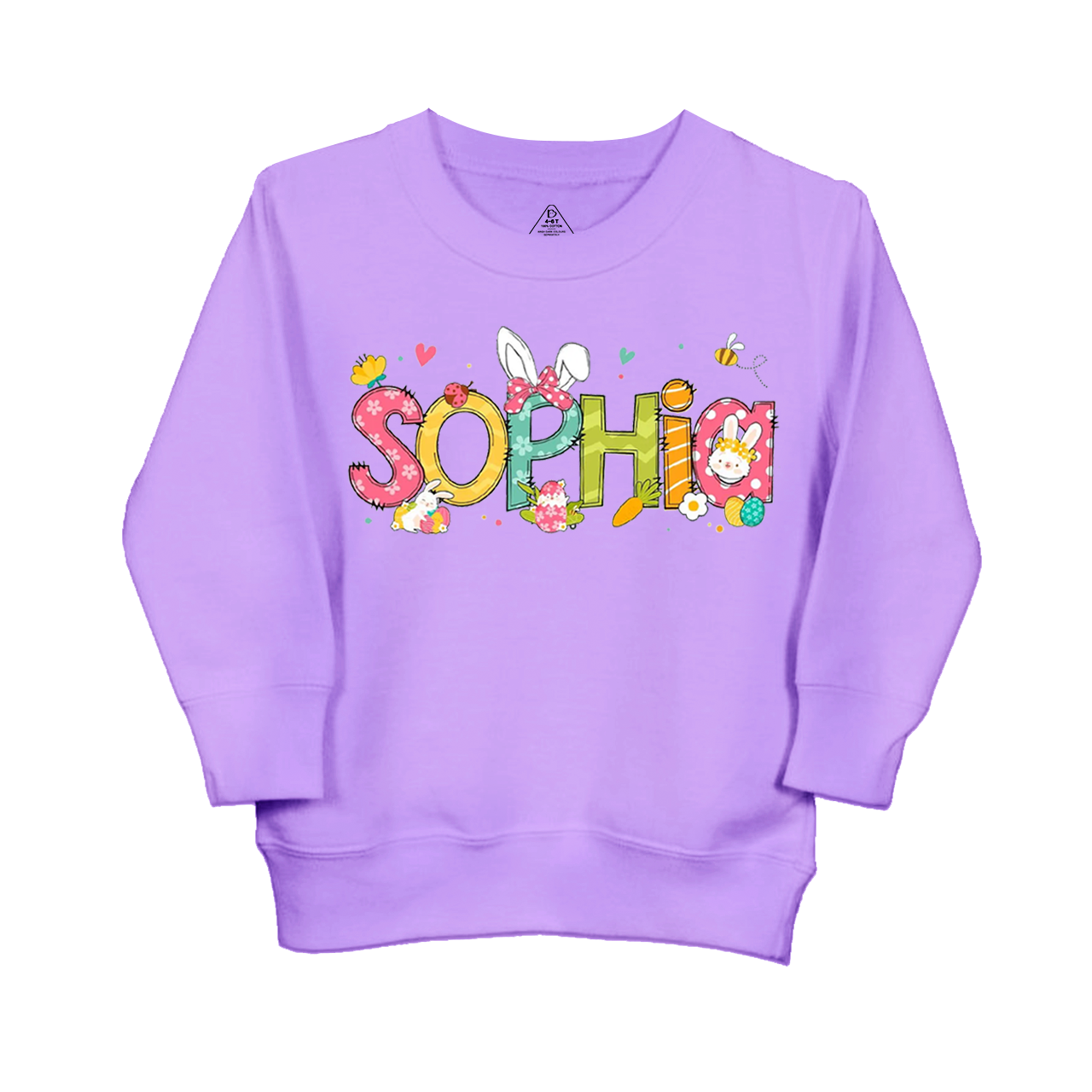 Personalized Name Kids Easter Sweatshirt