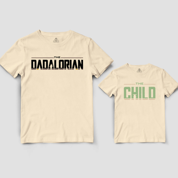 The Dadalorian Dad&Me Matching Shirts