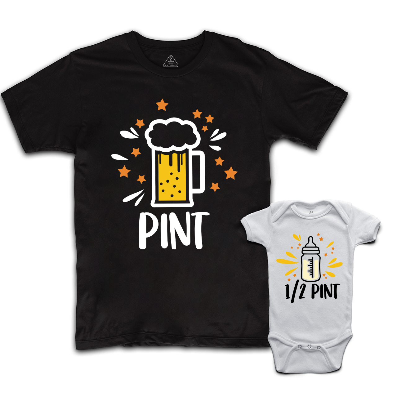 Pint Beer Matching Dad and me Gift Shirt