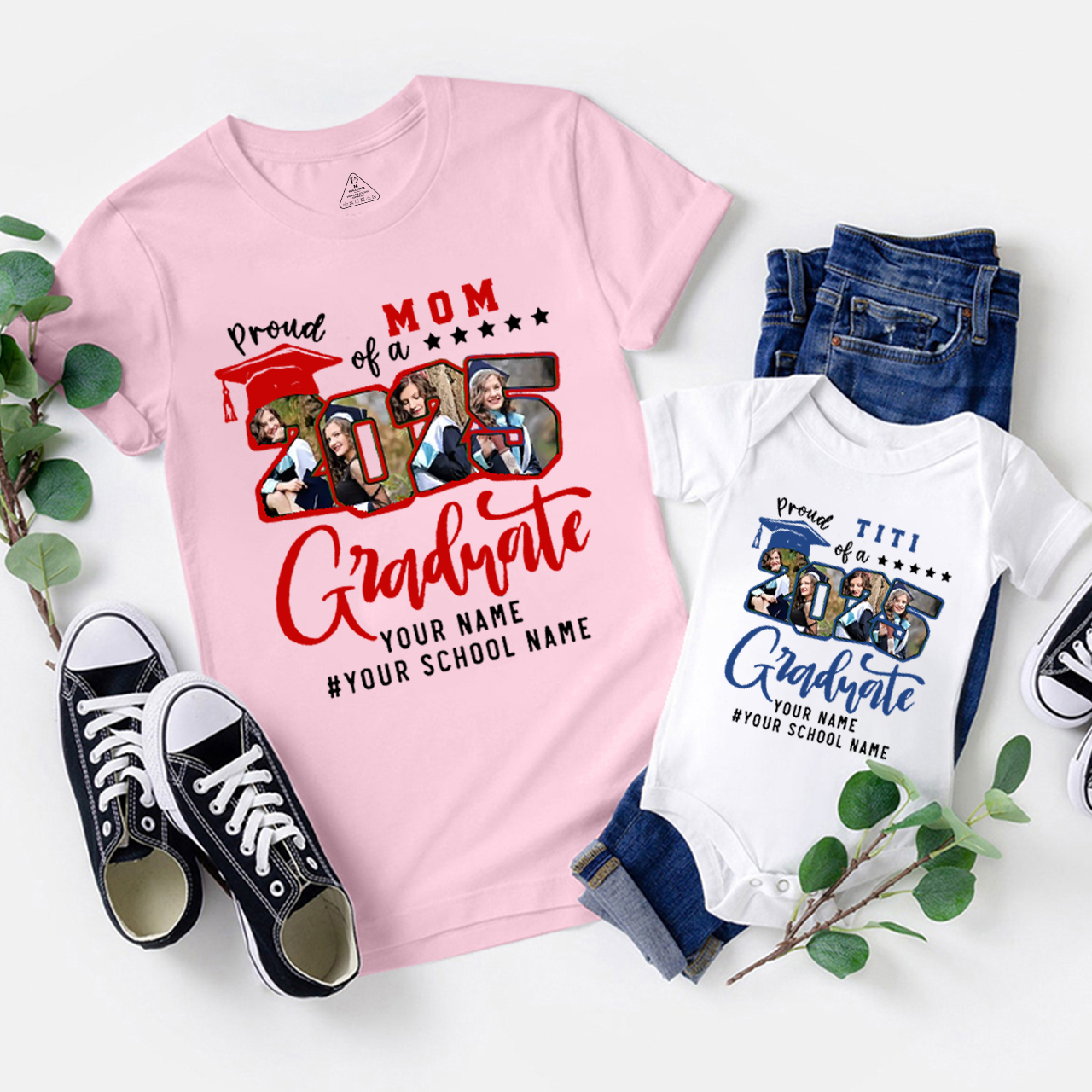 Personalized Proud Family 2025 Graduation Shirts