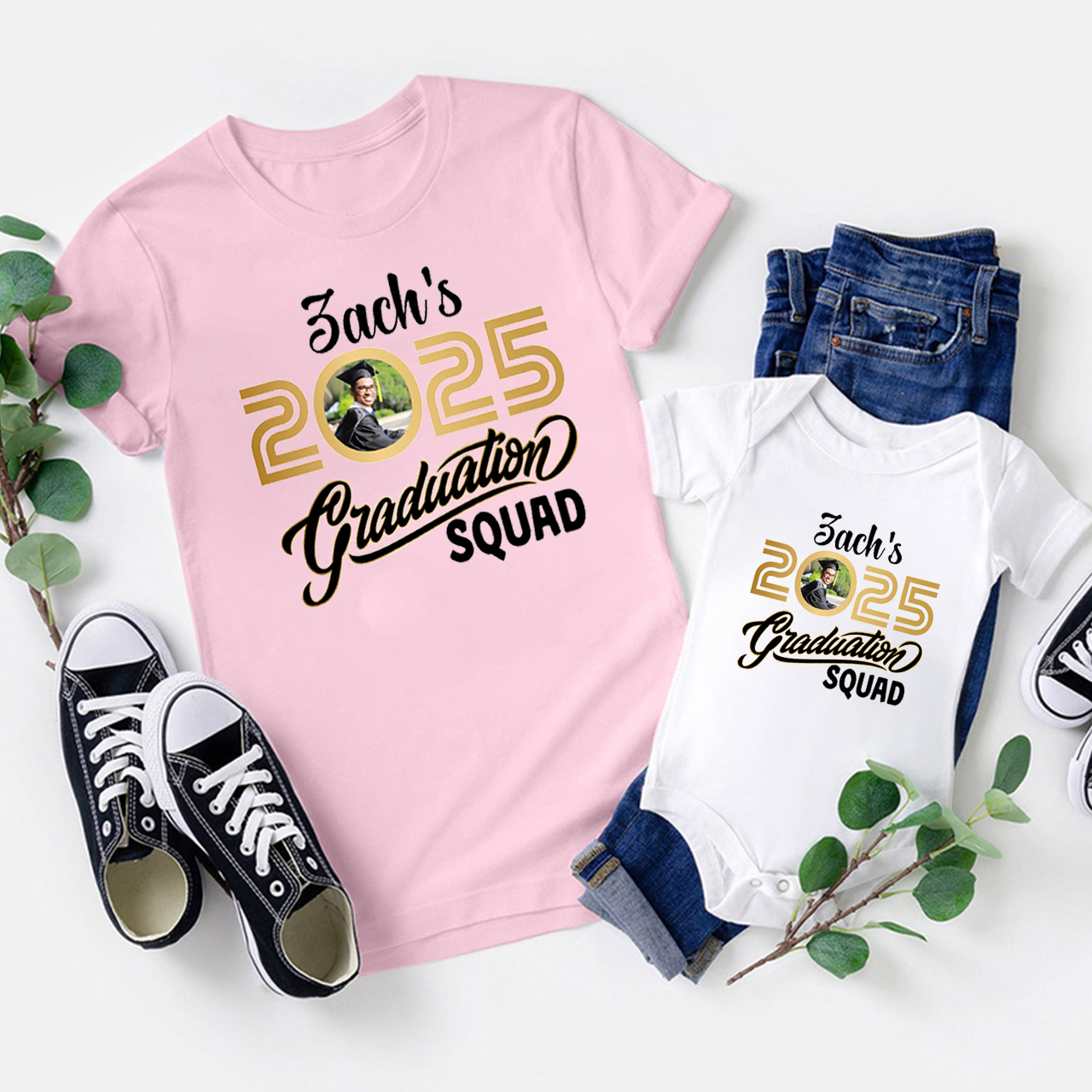 Personalized Photo Graduation 2025 Shirts