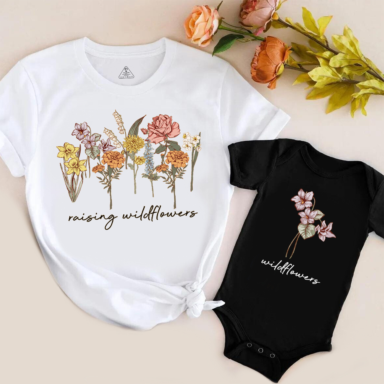 Raising Wildflowers Mom&Me Matching Tees