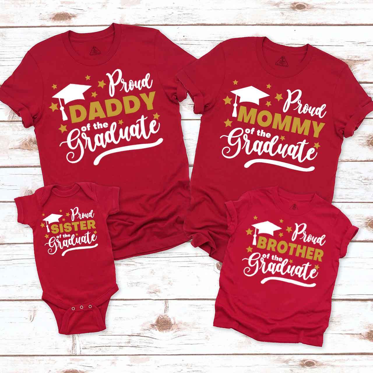 Personalized Proud Of 2025 Graduate Family Shirt