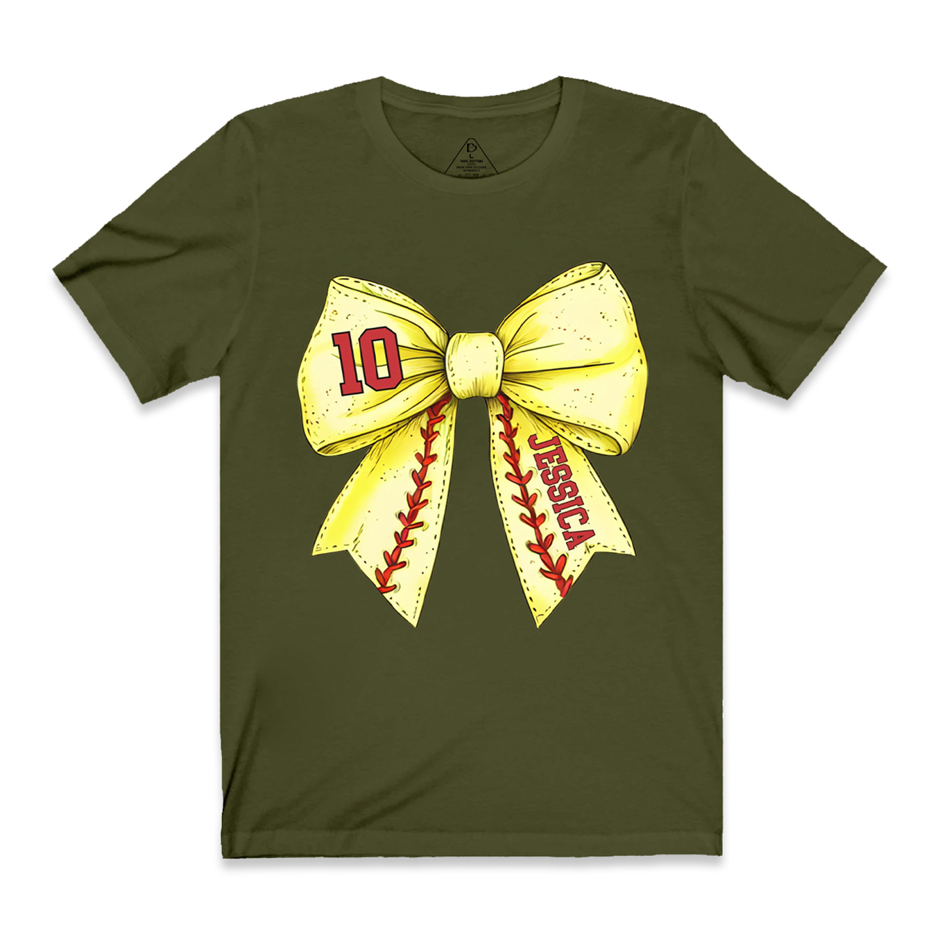 Softball Bow Mama T-Shirts